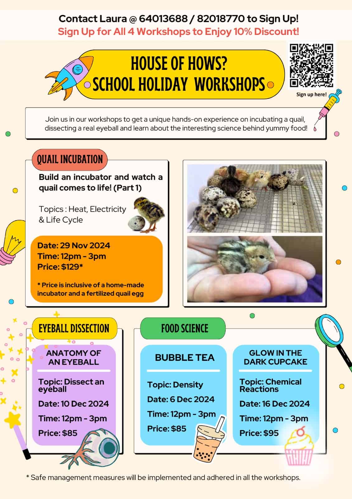School Holiday Workshop 2024
